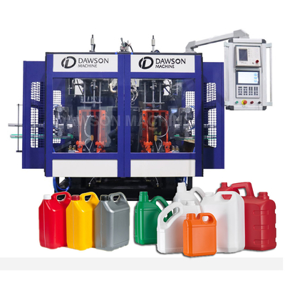 0-5L Gallon HDPE chai nhựa làm xà phòng lỏng chất tẩy rửa dầu chai sản xuất Extrusion máy đúc đúc