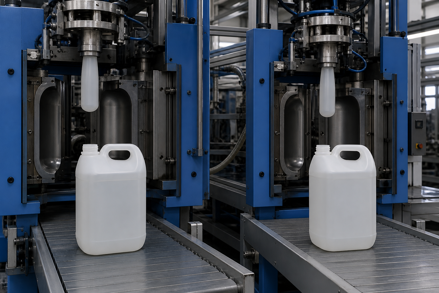Blog công ty mới nhất về Single-Station vs Double-Station Blow Molding Machines: What Is the Difference?