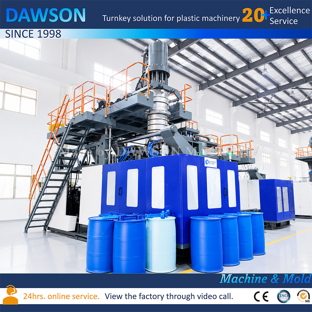 Blog công ty mới nhất về How to Choose a Blow Molding Machine for Chemical Drums and Industrial Containers