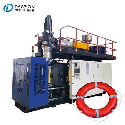 chất lượng  Accumulation Extrusion Blow Molding Machine PLC Plastic Life Buoy nhà máy