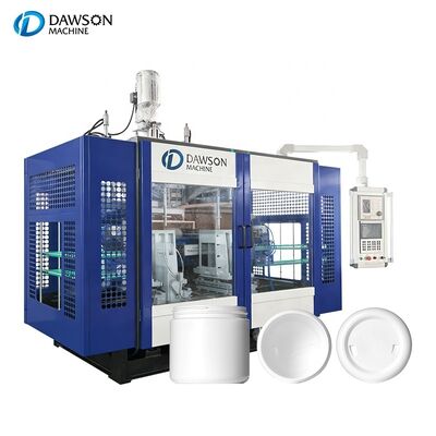 Mua Máy thổi khuôn tự động với công suất gia nhiệt đầu khuôn 8kw cho chai HDPE miệng rộng kháng hóa chất 1L-5L online manufacture