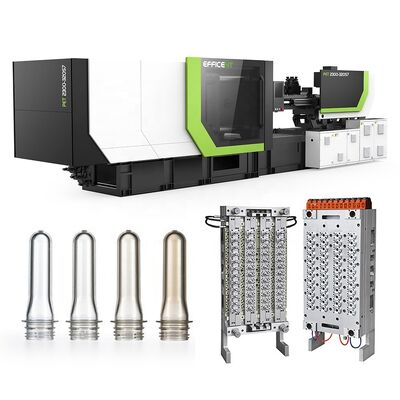 Mua Máy đúc phun PET Preform với động cơ servo và năng suất cao ở tốc độ vít 0 đến 200 vòng / phút online manufacture