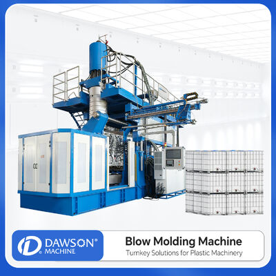 Mua Được sử dụng 1000L IBC Extrusion Blow Molding Machine với năng suất cao và thiết kế đầu tích lũy online manufacture
