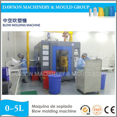 Mua 2L 5L PP PE Loại chuyển đổi Thùng dầu Hộp nhựa Sản xuất nhỏ Máy thổi khuôn online manufacture