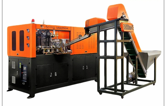 chất lượng  4 Cavity Pet Bottle Blow Molding Machine Water Fully Automatic nhà máy