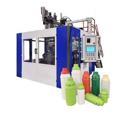 Máy đúc xông trục đơn trạm cho sản xuất thùng nhựa HDPE 0-5L
