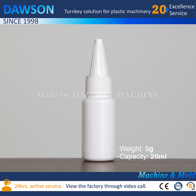 Máy chế tạo chai nhựa nhỏ 20ml 30ml PP PE Máy đúc phun