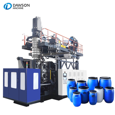Tốc độ cao 220L Double Ring Oil Chemical Drum Tank Extrusion Blowing Making Machine Máy làm dầu