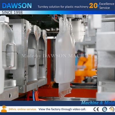 2L 3L 4L Máy làm chai chất tẩy rửa giặt nhựa PP HDPE Extrusion Blow Molding