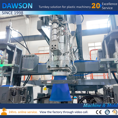 Tự động HDPE nhựa chai đúc Jerry Can ADblue Canister Extrusion Blow Molding Machine