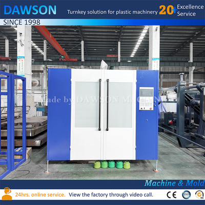 HDPE rộng cổ hóa chất y tế gói nhựa 1400ml chai Extrusion Blow Molding Machine