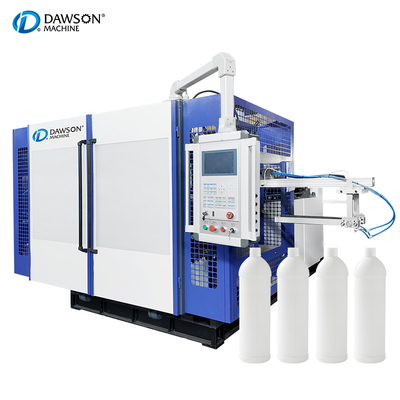 Máy ép thổi đùn HDPE 500ml 900ml hai trạm bốn đầu khuôn