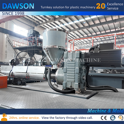 Máy ép thổi đùn chai bột giặt với động cơ không đồng bộ ba pha và thể tích tối đa 200ml / 500ml