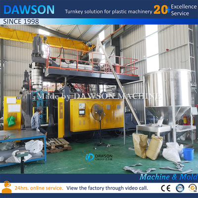 Máy chế tạo nền tảng Pontoon nổi bằng nhựa tự động HDPE Extrusion Blow Molding Machine