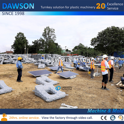 Máy đúc thổi ép đùn phao nổi HDPE DSB100 cho sản xuất trơn tru