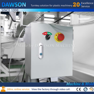 Tự động hai trạm hai đầu hàng ngày hóa học giặt rửa chất tẩy rửa Clearner chai Extrusion thổi khuôn máy