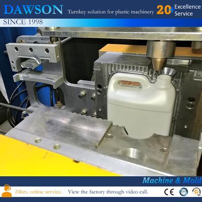 Máy ép thổi nhựa HDPE PP để sản xuất can 5 lít, chai dầu động cơ, bình chứa hóa chất