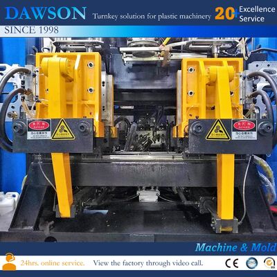 Máy ép thổi nhựa HDPE PP để sản xuất can 5 lít, chai dầu động cơ, bình chứa hóa chất