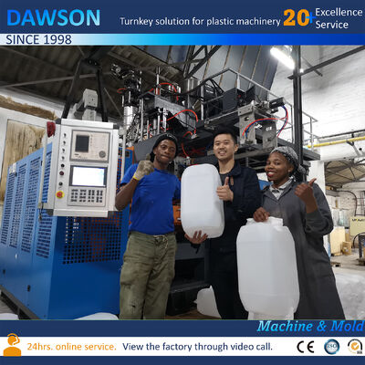 ABLB80-25L Máy làm bình nhựa 8.5 Tấn, máy ép đùn thổi khuôn 10L 15L 20L 25L 30 Lít