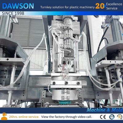 Máy ép đùn thổi sản xuất 130 Kg/giờ cho can HDPE 5L, sản xuất nhựa tốc độ cao