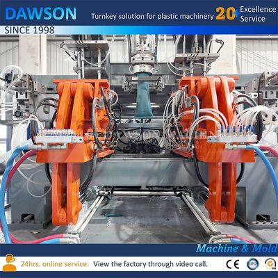 Máy ép đùn thổi sản xuất 130 Kg/giờ cho can HDPE 5L, sản xuất nhựa tốc độ cao