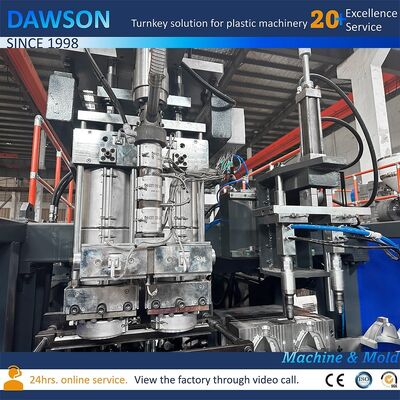 Screw LD Ratio 24 11kw Oil Pump Motor Power HDPE Jerry Can Bottle Blowing Machine 10 15 20 25 30L Extrusion Blow Molding Machine