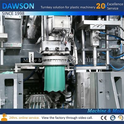 Nhôm với đồng beryllium vật liệu khuôn 5L 8L 10L máy thổi chai nhựa máy HDPE thời gian chu kỳ 21,6 giây