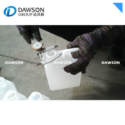 Máy ép thổi đùn 6kw cho chai HDPE PP, bình sữa, bình đựng dầu bôi trơn 5L, tiêu thụ khí 0.6