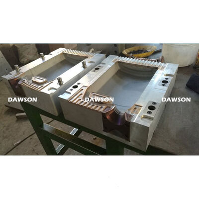 Máy ép thổi đùn 6kw cho chai HDPE PP, bình sữa, bình đựng dầu bôi trơn 5L, tiêu thụ khí 0.6