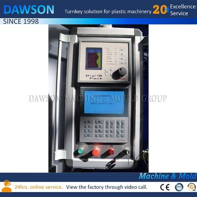 chai Double Station Hdpe Extrusion Blow Molding Machine Screw L D Ratio 24 Được thiết kế để sản xuất chai sữa 1,5L