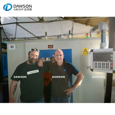 75 kg mỗi giờ đầu ra máy đúc một trạm hoặc hai trạm để sản xuất chai dầu bôi trơn HDPE 2L 5L