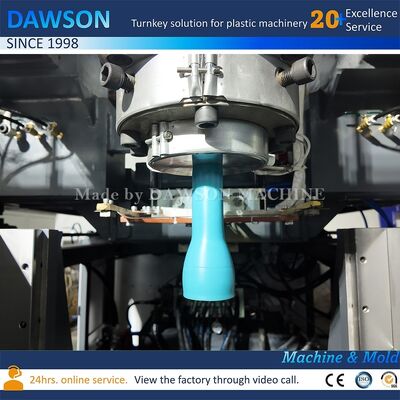 6.5T Wide-mouth HDPE Jar Extrusion Blow Molding Machine with 90mm Screw Diameter