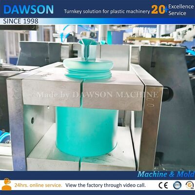 6.5T Wide-mouth HDPE Jar Extrusion Blow Molding Machine with 90mm Screw Diameter