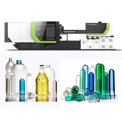 Máy đúc phun PET loại động cơ servo với khoảng cách 630x600 mm và 64-72 lỗ sản xuất tốc độ cao