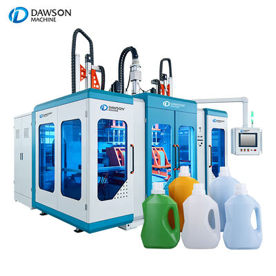 Điện hoàn toàn 5L Hdpe nước giặt nước giặt chai Blow Molding Machine Ba Die Head Extrusion Blow Molding Machine