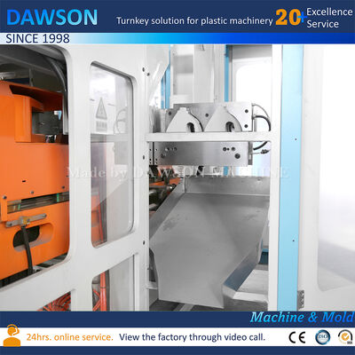 Máy đúc thổi đùn hai trạm hoàn toàn bằng điện cho can nhựa HDPE dung tích 3L 5L