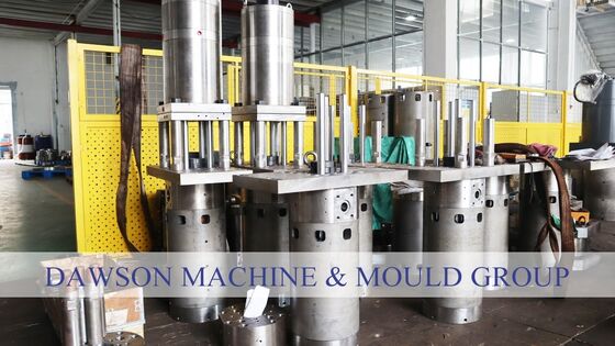 Accumulator Type Single Layer 50L Plastic Drum Making Extrusion Blow Molding Die Head